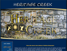 Tablet Screenshot of heritage-creek.org